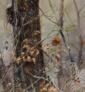 Winter Foragers- SOLD